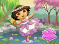 Spēle Puzle: Dora Lake Dance  online