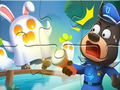 Spēle Puzle: Baby Panda Haunted Town  online
