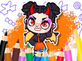 Spēle Krāsojamā grāmata: Avatar World Cute Devil  online