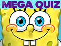 Spēle Bērnu viktorīna: SpongeBob Mega Viktorīna  online