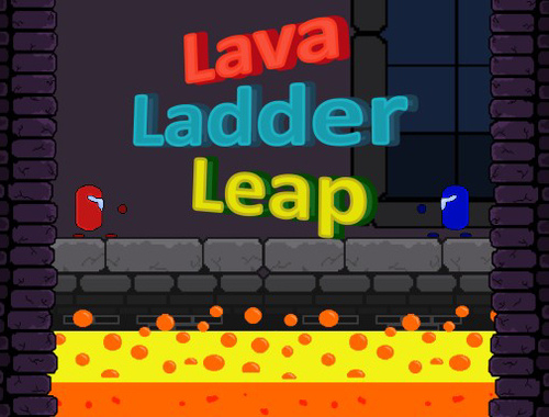 Spēle Lavas kāpņu lēciens  online