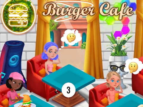Spēle Burger kafejnīca  online
