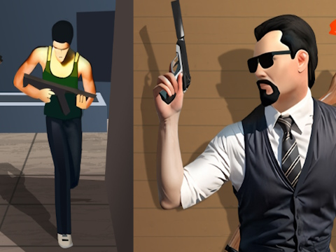 Spēle Aģents Hants - Hitman Shooter  online