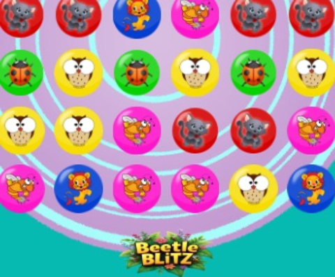 Spēle Vaboļu blitz online