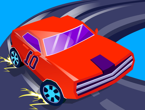 Spēle Nitro ātruma auto sacīkstes  online
