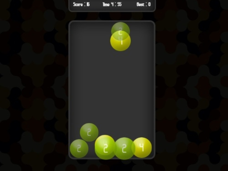 Spēle 2048 bumbas  online