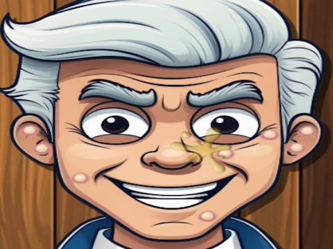 Spēle Karikatūra Pimple Pop  online