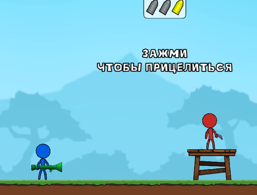 Spēle Stick Boy Bazooka Ragdoll online