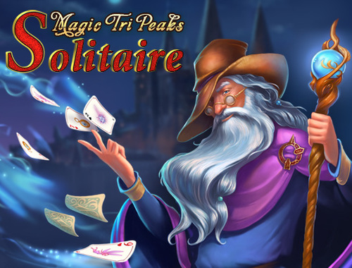 Spēle Magic Tri Peaks Solitaire online