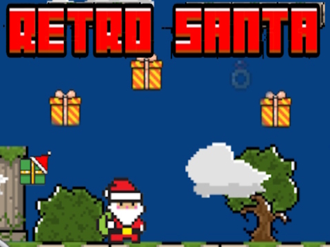 Spēle Retro Ziemassvētku vecītis  online