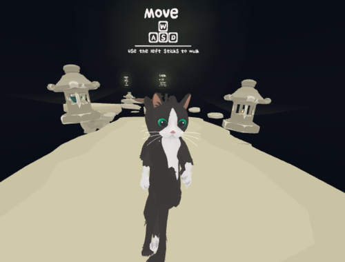 Spēle Kaķu karavīrs parkour online