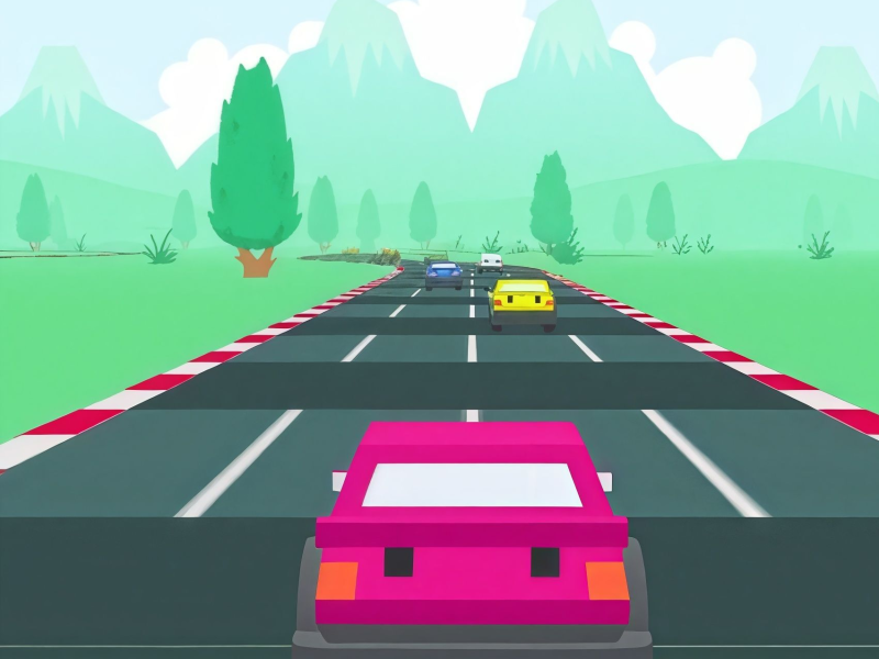 Spēle Sacīkšu auto  online