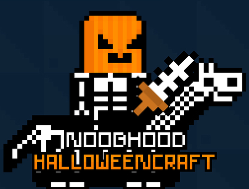 Spēle Noobhood Halloweencraft online