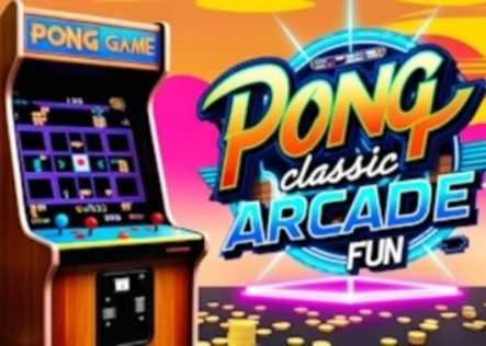 Spēle Pong Game Klasiskā Arkādes Jautra!  online