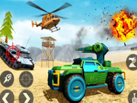 Spēle TankCraft — kara tanku cīņas  online