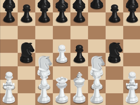 Spēle 2 spēlētāju tiešsaistes šahs  online