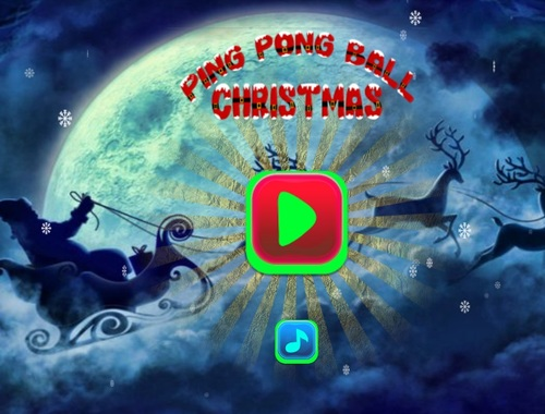 Spēle Pingponga balle Ziemassvētki  online