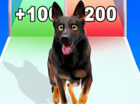 Spēle Suņu evolūcijas skrējiens  online