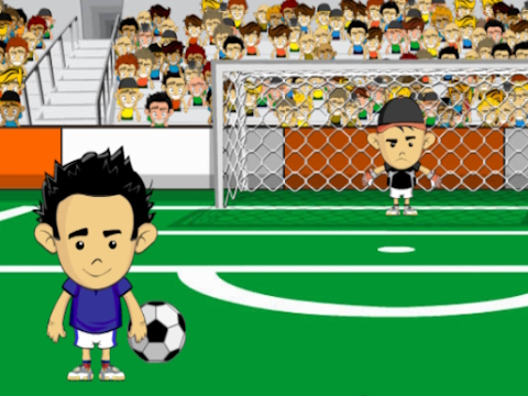 Spēle Eiro freekick neprāts online
