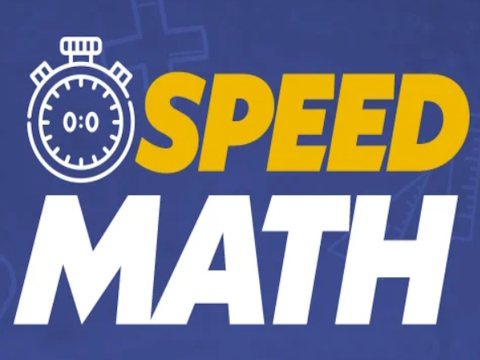 Spēle Ātruma matemātika  online