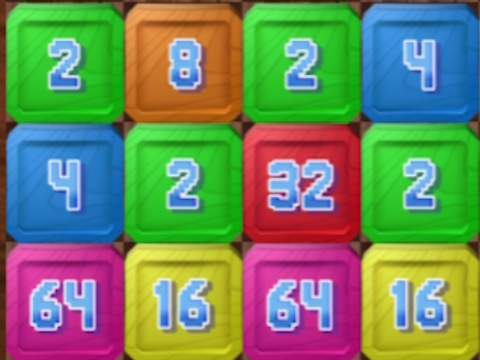 Spēle 2048: koka bloks  online