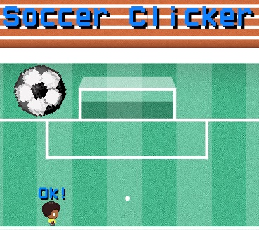 Spēle Futbola klikšķu spēle  online
