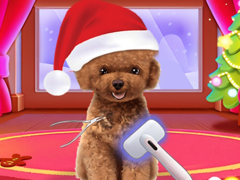 Spēle Ziemassvētku ASMR pārvērtību salons  online