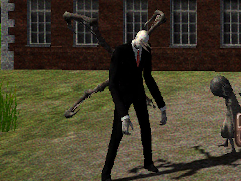 Spēle Slendermans pazudis skolā  online