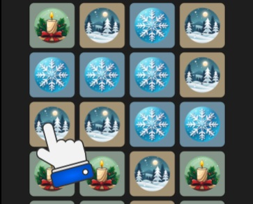Spēle WinterWonder simbolu sapludināšana  online