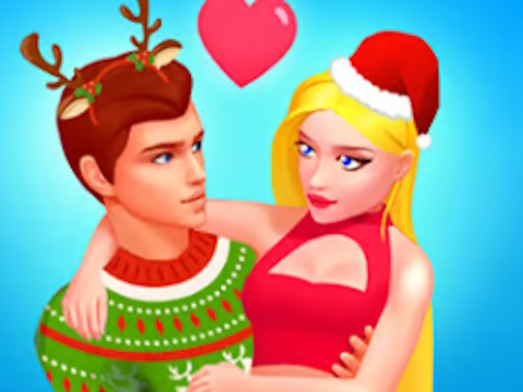 Spēle Bestie Breakup Run — Ziemassvētku mīlestība  online