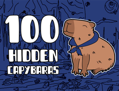 Spēle 100 slēptās kapibaras  online