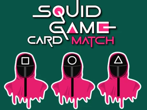 Spēle Squid Game Atmiņas karšu spēle  online