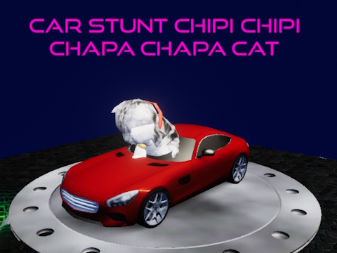 Spēle Automašīnas triks Chipi Chipi Chapa Chapa Cat  online