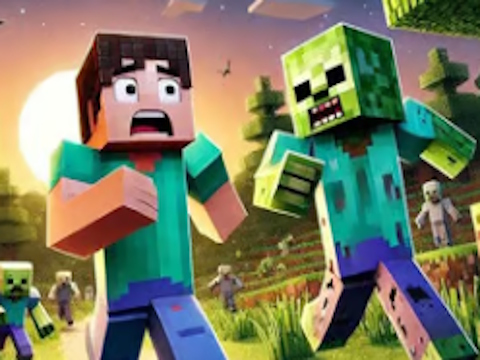 Spēle Minecraft Blockman iet online