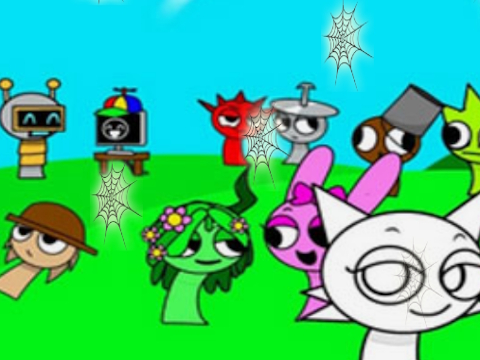 Spēle Sprunki spot incredibox  online