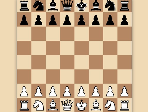 Spēle Klasiskais šaha duelis  online