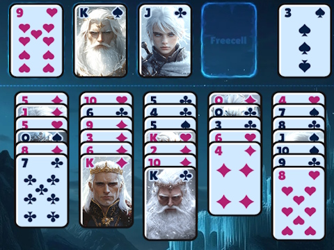 Spēle Sasalis Freecell online