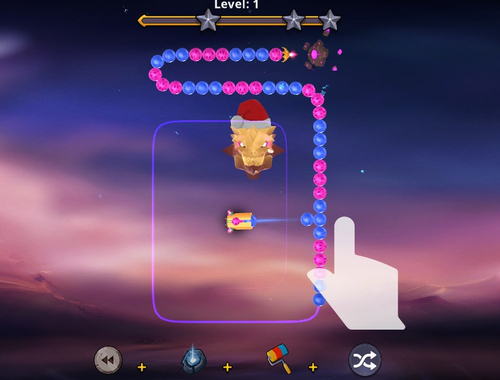 Spēle Zooma Marble Quest 3d online