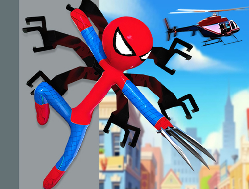 Spēle Spiderlox atrakciju parka cīņa  online