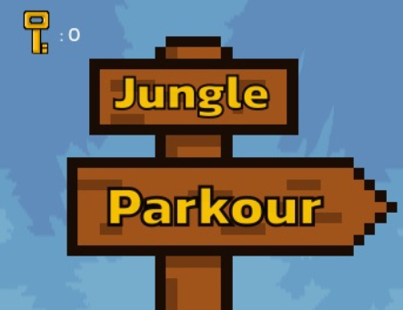 Spēle Džungļu parkūrs  online