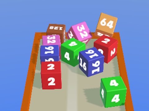 Spēle Apvienot Cubes 2048 3D  online