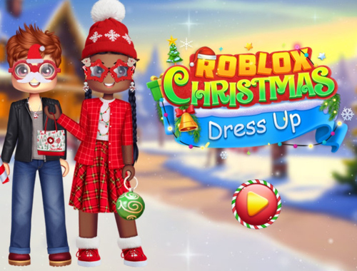 Spēle Roblox Ziemassvētku kleita  online
