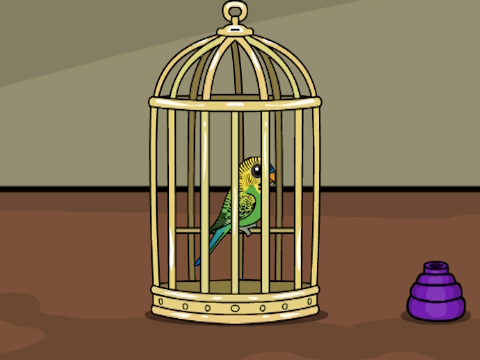 Spēle Zaļā budgie Escape  online