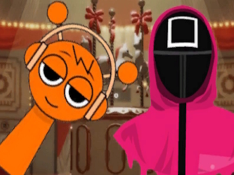 Spēle Squid Sprunki Mingle spēle 2  online