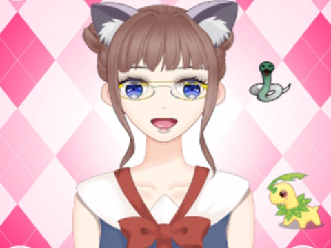 Spēle Jauki anime meitenes tērpi  online