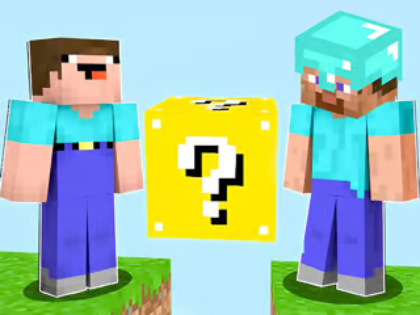 Spēle Bērnu viktorīna: Minecraft nieki  online