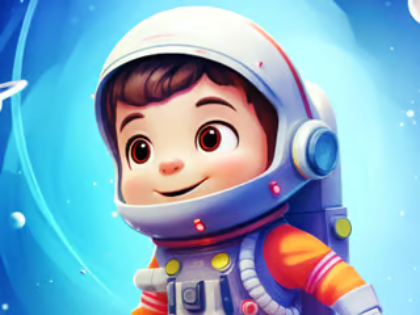 Spēle Finierzāģis: astronauts  online