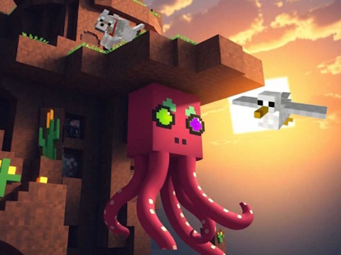 Spēle Minecraft kalmāru anomālija  online