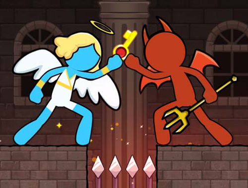 Spēle Stickman duets: Izbēgt no kapa  online
