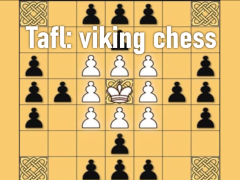 Spēle Tafl: viking šahs  online